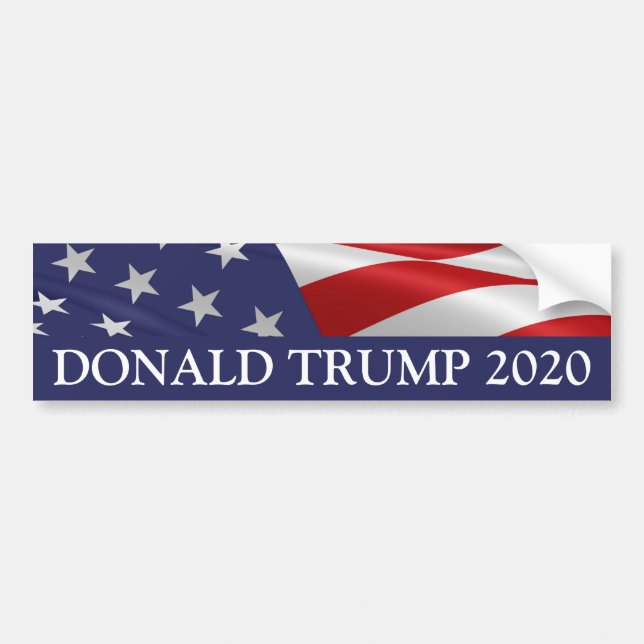 PEGATINA PARA COCHE DONALD TRUMP 2020 (Frente)