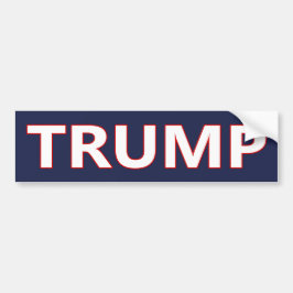 Pegatina Para Coche DONALD TRUMP BOLD Bumper Sticker #MAGA