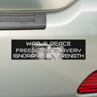 Pegatina Para Coche Donald Trump La guerra es paz