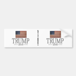Pegatina Para Coche Donald Trump - Presidente 2016