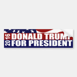 Pegatina Para Coche DONALD TRUMP Presidente 2016