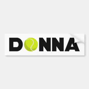 Pegatina Para Coche Donna Tennis