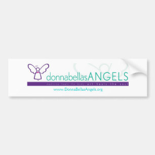 Pegatina Para Coche DonnaBellas Angels Bumper Sticker