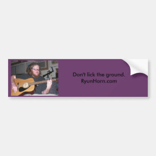 Pegatina Para Coche Don'tLickBumperSticker