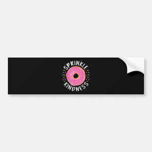 Pegatina Para Coche Donut Sprinkle Kindness Chicas graciosas