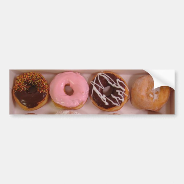 Pegatina Para Coche ¡Donuts! (Frente)
