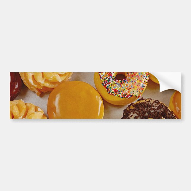 Pegatina Para Coche Donuts variados (Frente)