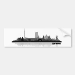 Pegatina Para Coche Dortmund City horizonte