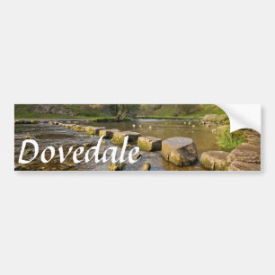 Pegatina Para Coche Dovedale, foto máxima del recuerdo del distrito d