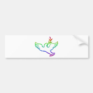 PEGATINA PARA COCHE DOVES DE PAZ