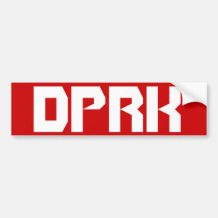 Pegatina Para Coche DPR Corea