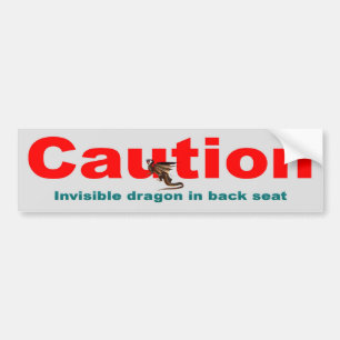 Pegatina Para Coche Dragón invisible