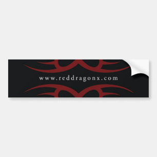 Pegatina Para Coche Dragón rojo X