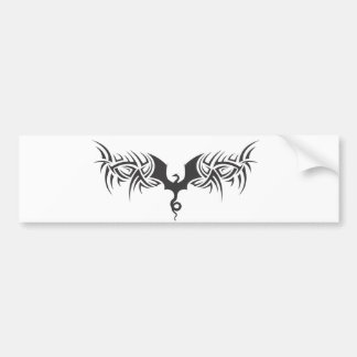 Pegatina Para Coche dragón tribal