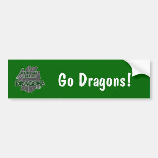 Pegatina Para Coche Dragones de Southlake Carroll - Southlake, TX