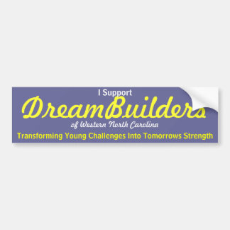 Pegatina Para Coche DreamBuilders,
