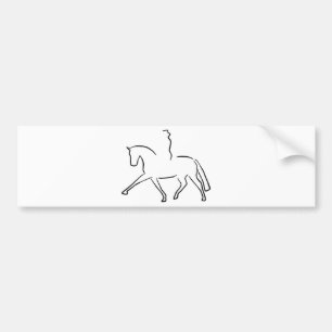 Pegatina Para Coche dressage