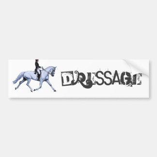 Pegatina Para Coche DRESSAGE del EXTREMO del arte del caballo