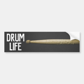 Pegatina Para Coche Drum Life Drumstick Percussionist Drummer