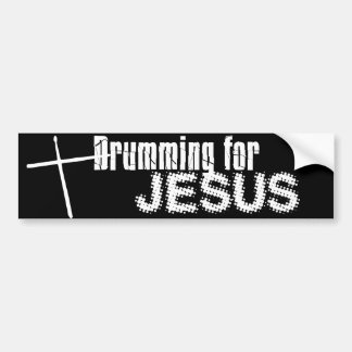 Pegatina Para Coche Drumming.for.JESUS