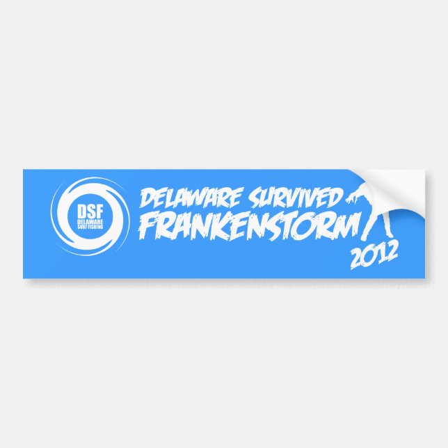 Pegatina Para Coche DSF Frankenstorm Bumpersticker (Frente)