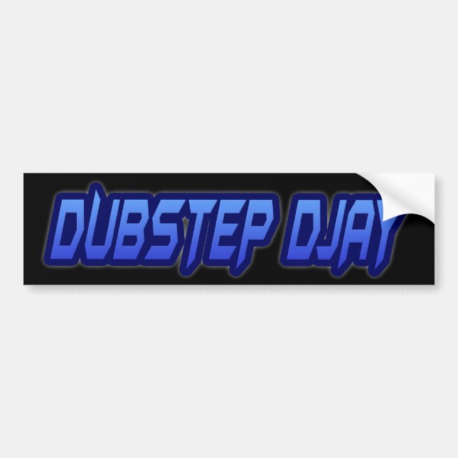 PEGATINA PARA COCHE DUBSTEP DJAY (Frente)