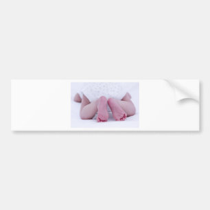 Pegatina Para Coche Ducha de Bebé Infantil Esperando Niños