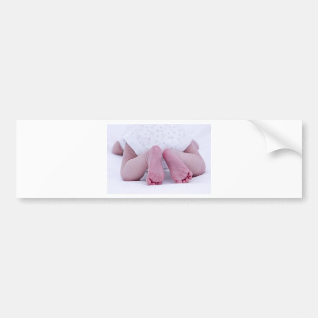 Pegatina Para Coche Ducha de Bebé Infantil Esperando Niños (Frente)
