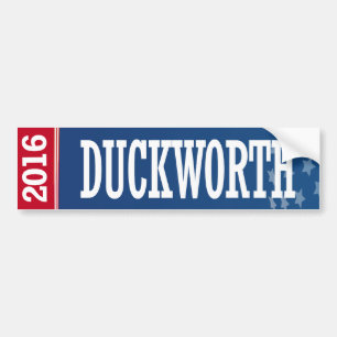Pegatina Para Coche Duckworth - Tammy Duckworth 2016