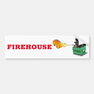 Pegatina Para Coche Dumster de Firehouse 2021