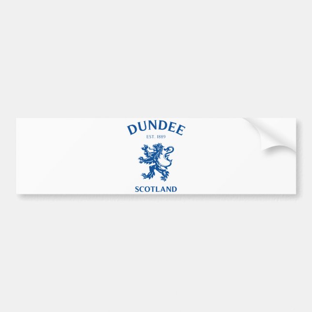 Pegatina Para Coche DUNDEE Scotland (Frente)