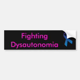 Pegatina Para Coche Dysautonomia que lucha