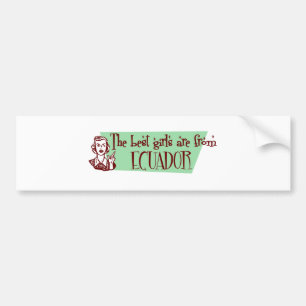 PEGATINA PARA COCHE ECUADOR