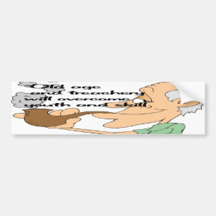 Pegatina Para Coche Edad avanzada y traición