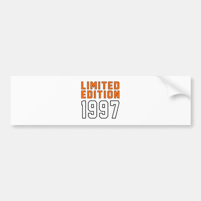Pegatina Para Coche Edición limitada 18 diseños del cumpleaños (Frente)