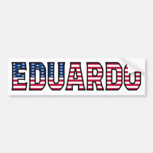 Pegatina Para Coche Eduardo Name Vorname Estados Unidos Aufkleber Pega
