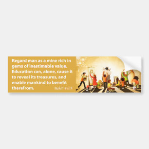 Pegatina Para Coche Educación