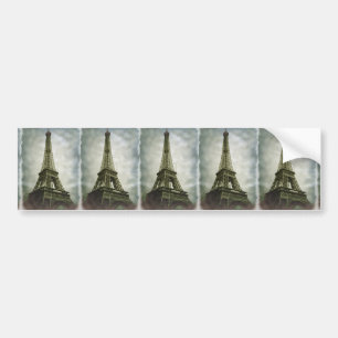 Pegatina Para Coche Efecto de foto antigua Torre Eiffel París