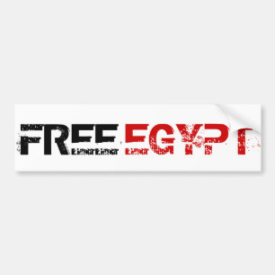 PEGATINA PARA COCHE EGIPTO LIBRE