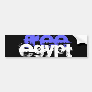 PEGATINA PARA COCHE EGIPTO LIBRE