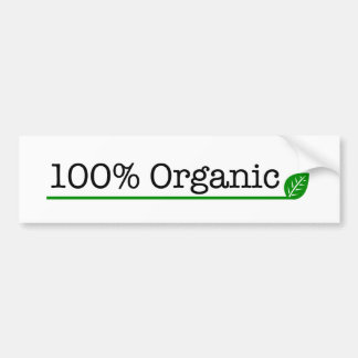Pegatina Para Coche El 100% orgánico
