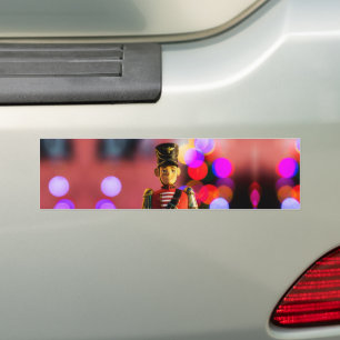 Pegatina Para Coche El amigo soldadito de juguete clásico de Navidad d