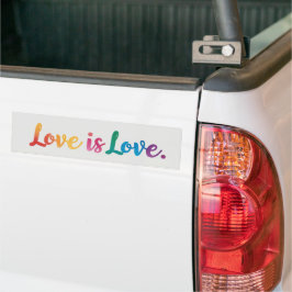 Pegatina Para Coche El amor es Parachoque de amor