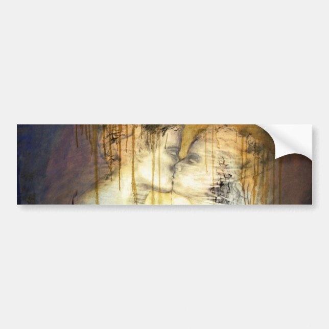 Pegatina Para Coche El beso (Frente)