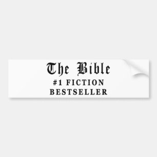 Pegatina Para Coche El bestseller de la ficción de la biblia