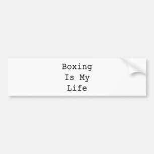 Pegatina Para Coche El boxeo es mi vida