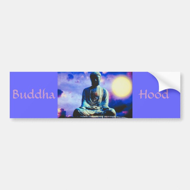 Pegatina Para Coche El Buda inspirador (Frente)