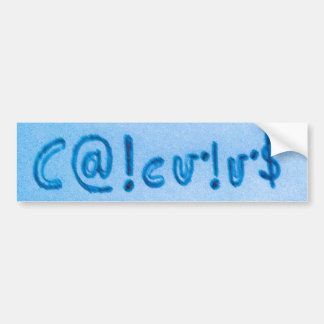 Pegatina Para Coche el cálculo calculu$ coexiste