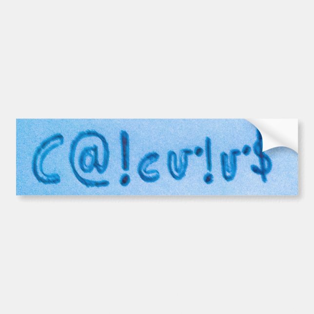 Pegatina Para Coche el cálculo calculu$ coexiste (Frente)