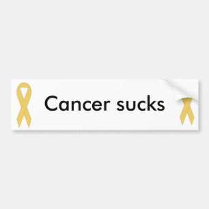 Pegatina Para Coche El cáncer chupa